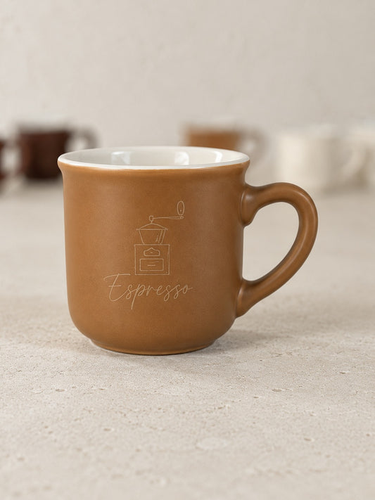 CIRA 6'lı Porselen Espresso Fincan Seti 100 ml