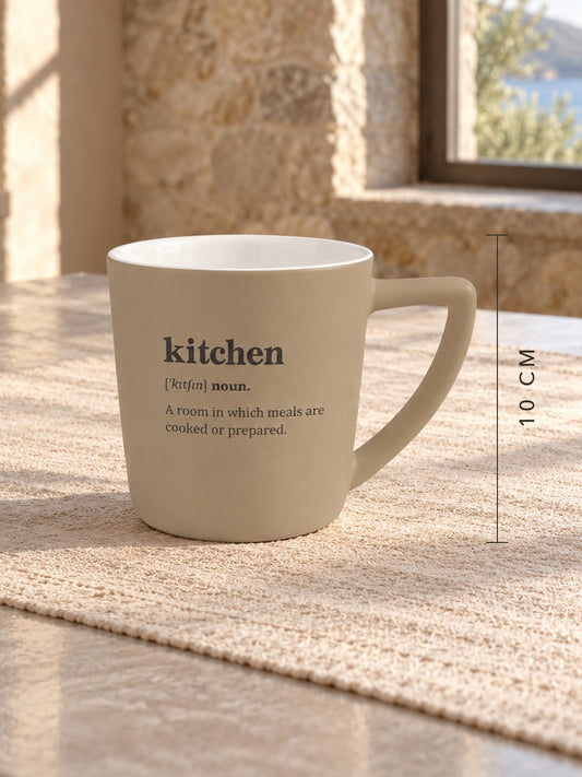 NOVA 4'lü Kupa Bardak Living Home Family Kitchen Yazılı