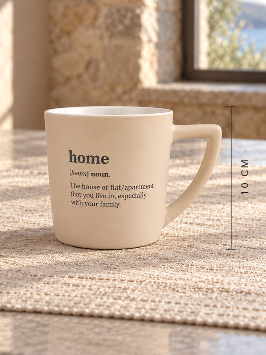 NOVA 4'lü Kupa Bardak Living Home Family Kitchen Yazılı