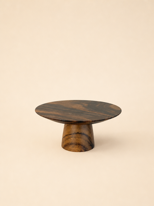 RITA Akasya Ahşap Ayaklı Pasta Standı 25.7 cm - 2